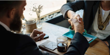 case-studies-short Business Meeting Handshake - Affinity Strategic Marketing